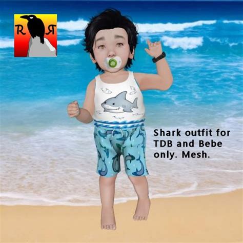 Second Life Marketplace - RR Shark Outfit