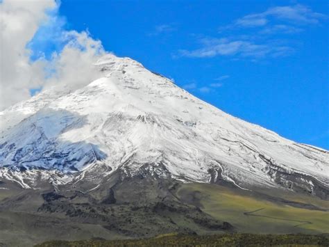 Premium Photo | The cotopaxi volcano at sunrise taken from the santo ...