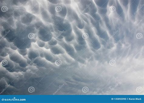 Mammatus Clouds Cumulonimbus Stock Photography | CartoonDealer.com ...