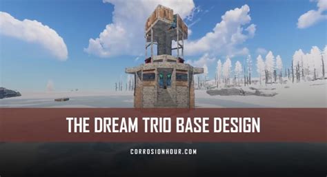 The Dream Rust Base Design Trio Base Designs