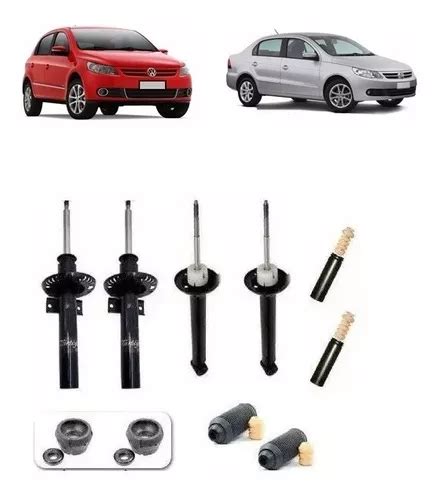 Kit Amortecedores Vw Gol E Voyage G G G Cofap