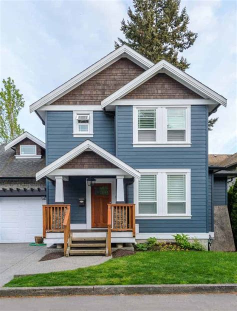 30 Houses With A Blue Exterior Photos All Types Of Blue