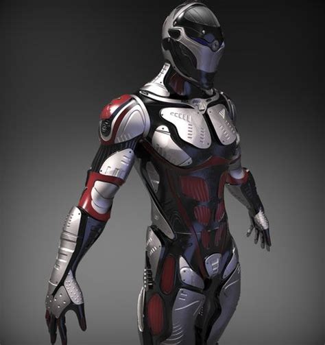 Sci-Fi Character 3D model | CGTrader