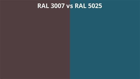 Ral 3007 Vs 5025 Ral Colour Chart Uk