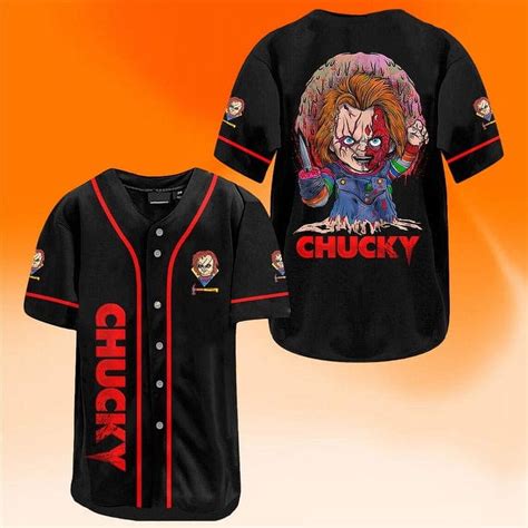 Chucky Baseball Jersey Horror Baseball Shirt Chucky Lover Chucky