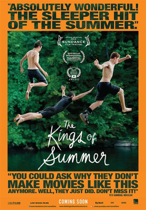 The Kings of Summer (2013) - Posters — The Movie Database (TMDB)