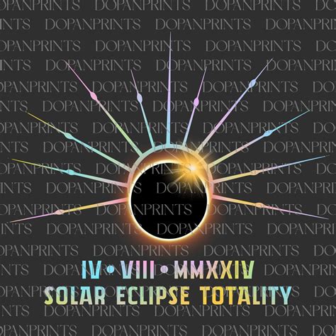 Total Solar Eclipse 4.08.24 Png, Path of Totality Png, Solar Eclipse ...