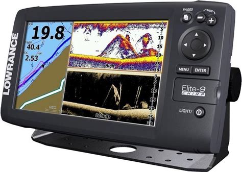 Lowrance Elite 9 CHIRP Fishfinder Plotter