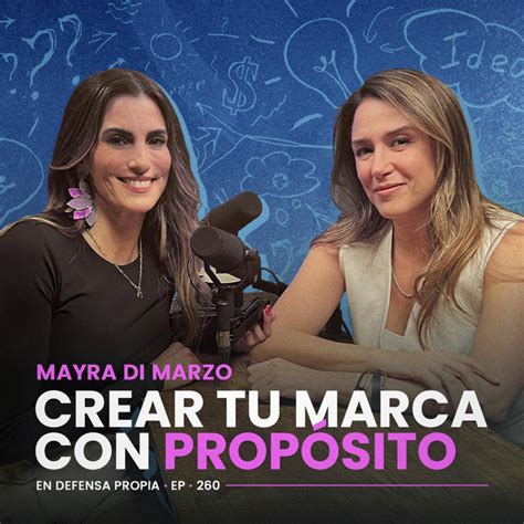 Cómo crear una marca con propósito con Mayra Di Marzo En Defensa