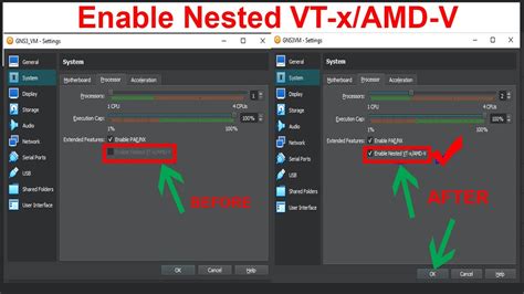 How To Enable Nested Vt X Amd V On Virtualbox Enable Nested Vt X Amd