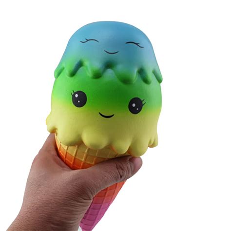 Hiinst Novelty Toys Anti Stress Starry Exquisite Fun Ice Cream Scented