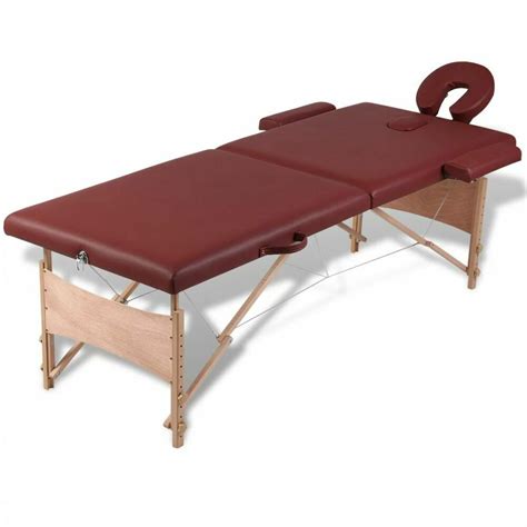 Table Massage Pliante Bois Reiki