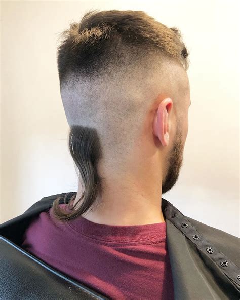 Undercut And Rattail Ugly Hair Ugly Hair Cuts Rat Tail Haircut