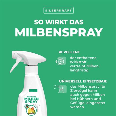 SILBERKRAFT Milbenspray Vögel 250 ml Shop Apotheke