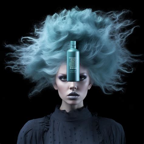 Premium AI Image | Photo of Volumizing sea salt hair spray