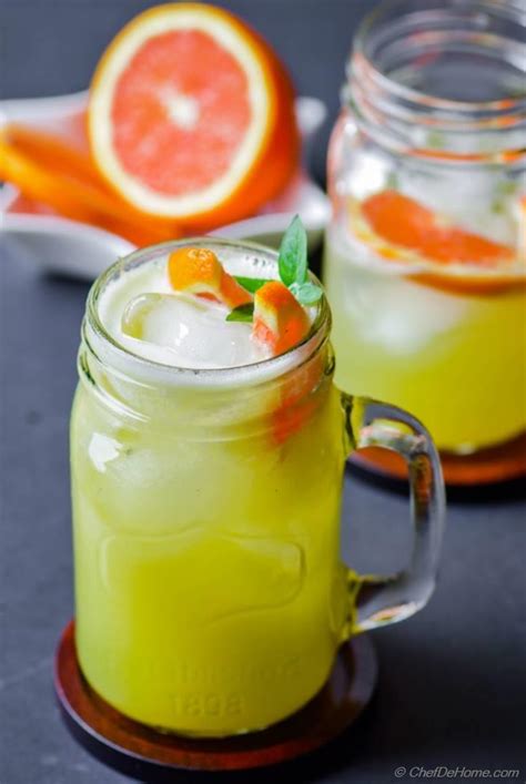 Honeydew Melon and Orange Juice Recipe | ChefDeHome.com