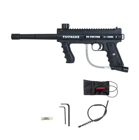 Tippmann 98 Custom Platinum Series Act Paintball Gun Black — Pro Edge