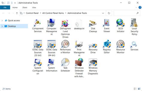 Windows System Tools