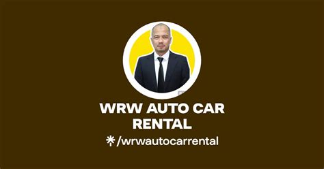 Wrw Auto Car Rental Instagram Facebook Tiktok Linktree