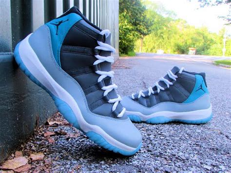 Air Jordan 11 Aqua Grey Custom Sneaker Bar Detroit