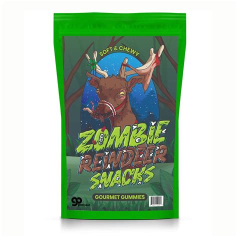 Zombie Reindeer Snacks Gummy Candy Gourmet Body Parts