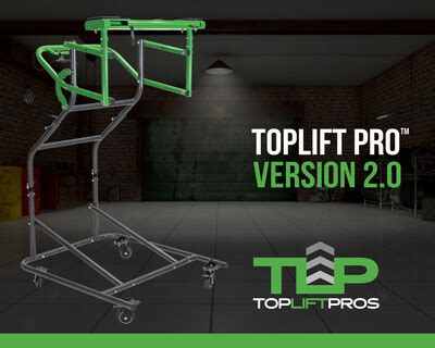 TopLift Pros Unveils TopLift Pro Version 2 0 Revolutionizing Hardtop