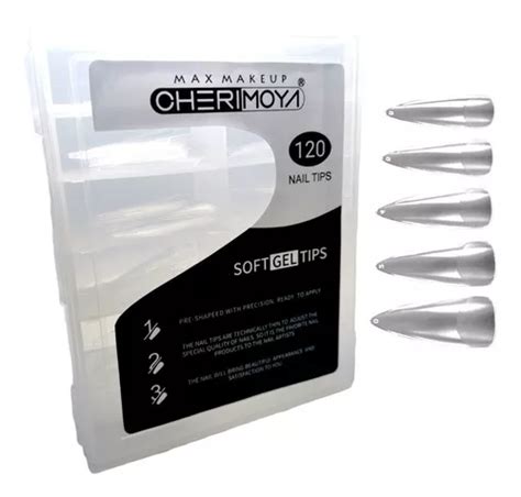 Tips Soft Gel Stiletto X120 Cherimoya