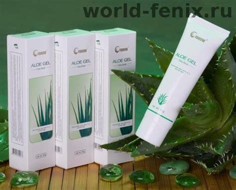Гель Алоэ FOHOW Фохоу Феникс | Алоэ, Крем, Основная идея