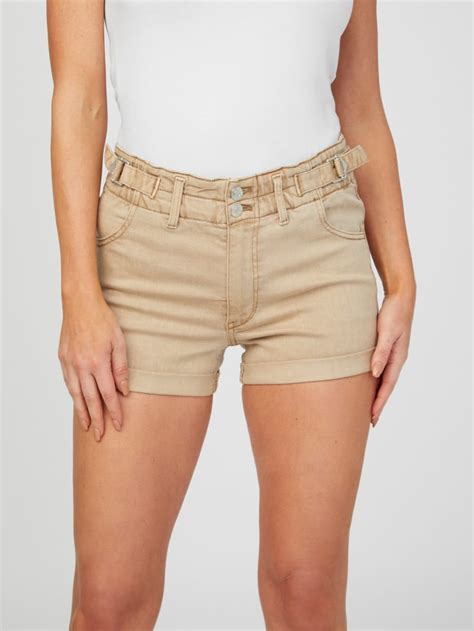 Brooklyn Adjustable Waist Shorts Guess Factory