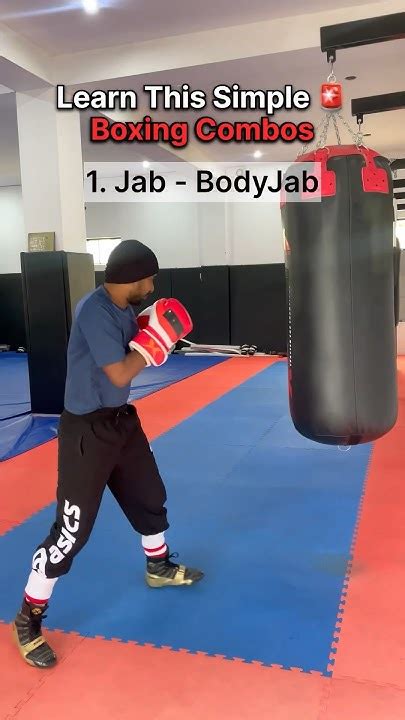 6 Basic Boxing Combos For Beginners Youtube