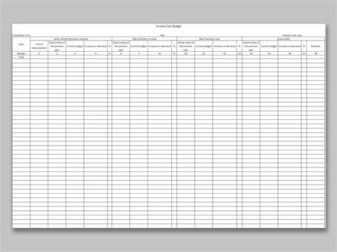 EXCEL Of Simple Income Schedule Xls WPS Free Templates