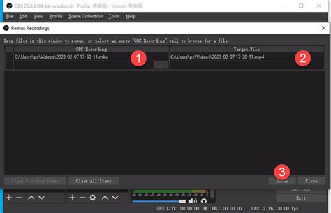 How To Remux Convert OBS MKV To MP4