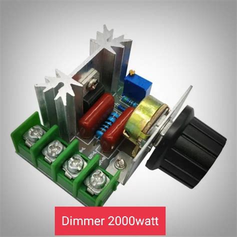 Jual Dimmer Ac V Watt Pengurang Atau Pengatur Kecepatan Dinamo