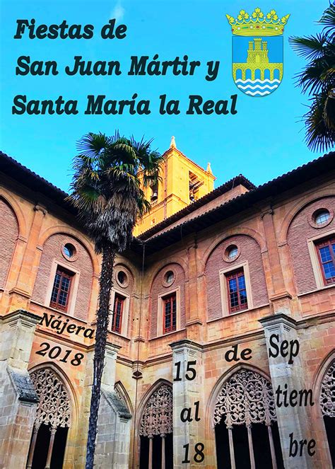 Programa Fiestas San Juan Mártir y Santa María la Real Nájera 2018