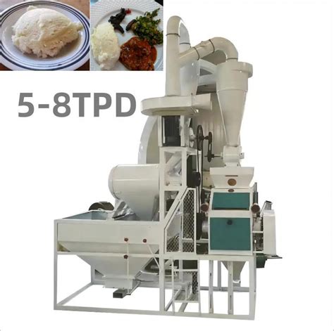 Mini 10tpd Capacity Wheat Corn Maize Milling Flour Grits Grinder Mill