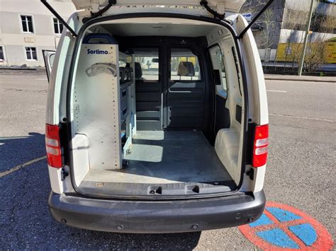 Vw Caddy Ecofuel Kasten Erdgas Benzin Mit Sortimo Kaufen Auf