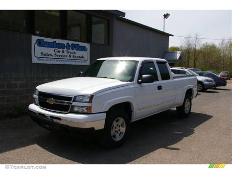 2006 Summit White Chevrolet Silverado 1500 Z71 Extended Cab 4x4 12958117 Photo 3 Gtcarlot