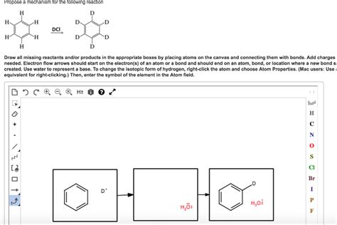 Solved Propose A Mechanism For The Following Reaction Dci Chegg