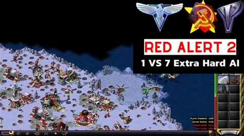 Red Alert 2 Yuri S Revenge I Greenland Islands I 7 Vs 1 YouTube