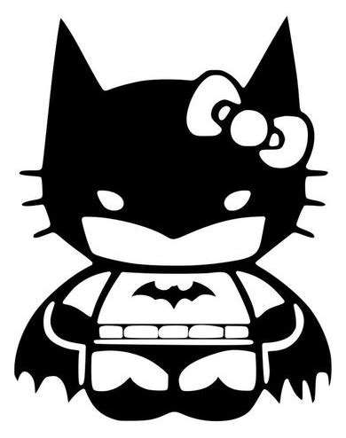 Hello Kitty Batman