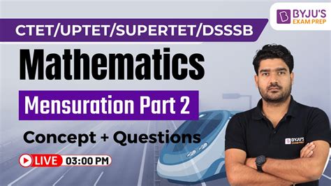 Ctet Uptet Super Tet Dsssb Mathematics Mensuration Part