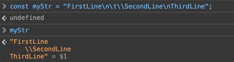 Double Backslash In My Console Has A Different Output Javascript The Freecodecamp Forum