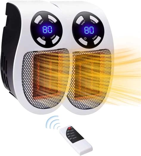 Space Heaters For Indoor Use 500w Electric Alpha Heater Plug In Wall Smart Wall Outlet