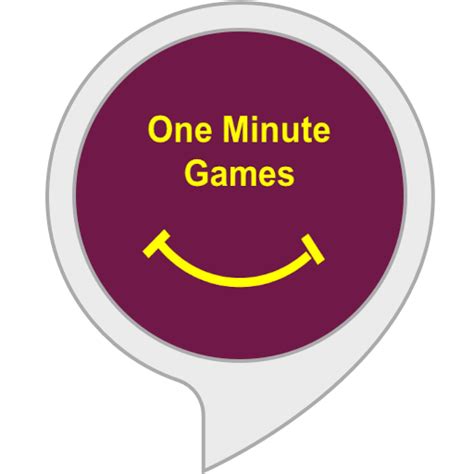 One Minute Games Alexa Skills