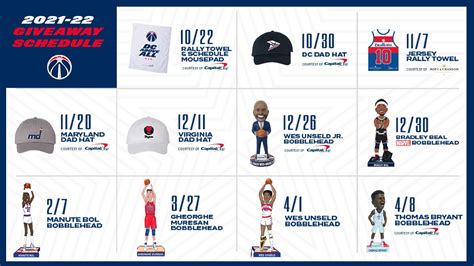 Wizards unveil themes and promotional schedule for 2021-22 season | NBA.com