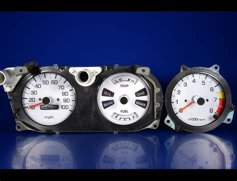 Nissan Datsun White Face Gauges Whitegauges Net