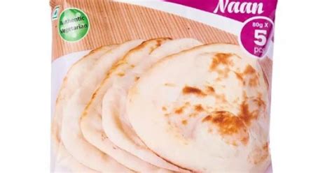 Papajis Classic Plain Tandoori Naan 5 Pcs 400g 印度烤饼 In