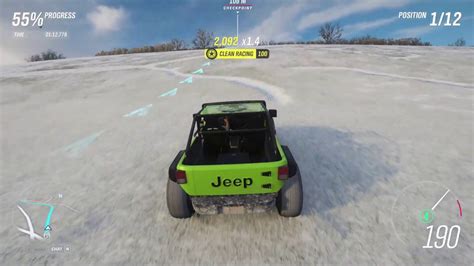 Forza Horizon 4 2016 Jeep Trailcat Windmill Cross Country Gameplay Using Keyboard Youtube