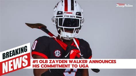 Georgia Lands Commitment From 5 Star Linebacker Zayden Walker Youtube