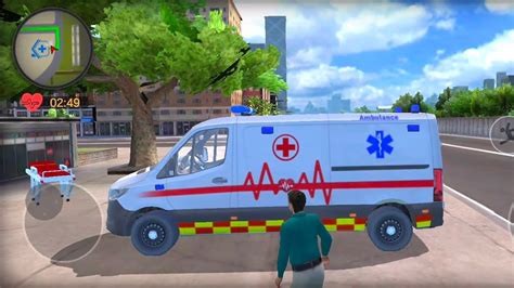 City Ambulance Drift Ambulance Driving Simulator Ambulance Car